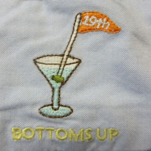 BROOKS BROTHERS Country Club 100% Linen 19th Hole Shorts Sz 40 Navy Blue Martini - Picture 9 of 15